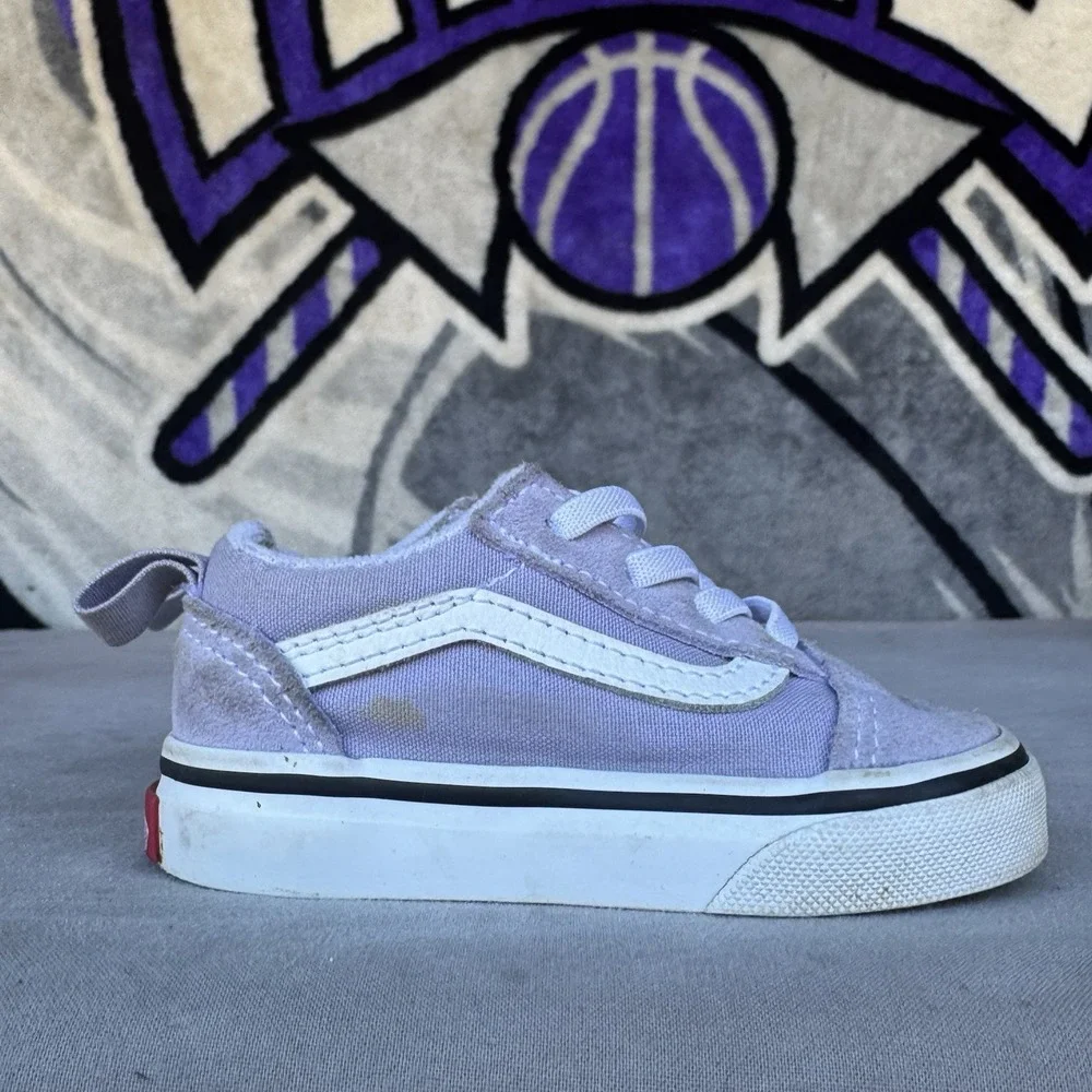 Size 5c - Vans Old Skool Toddler Shoes – Languid Lavender